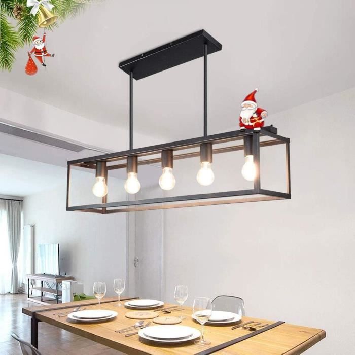 Plafonnier Suspendu Moderne Hofstein – Doré/Noir – Métal – 1 à 3 Lumières