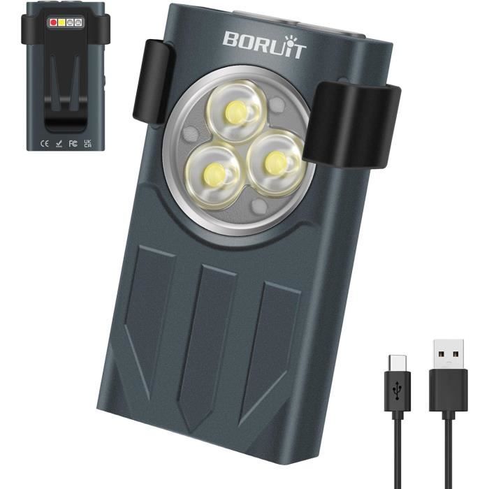 Lampe De Poche LED Super Lumineuse Avec Marteau De Sécurité, Chargement USB, Lumière Latérale, Torche, Lanterne Portable, éclairage D'aventure En Plein Air