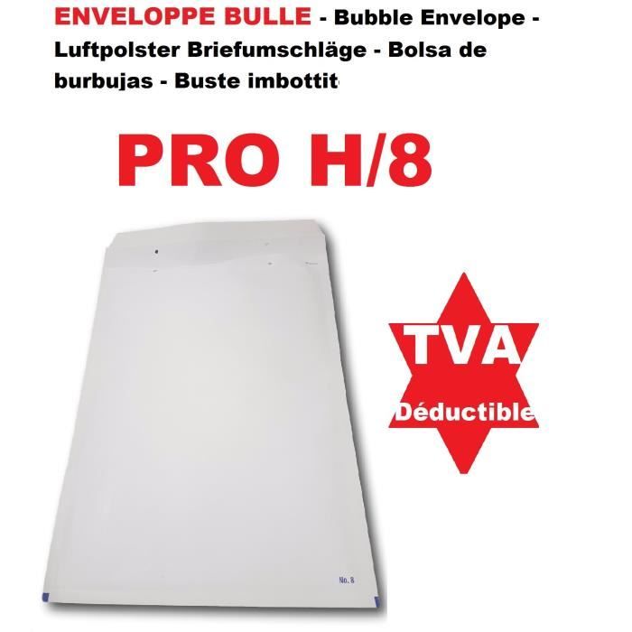 Lot de 400 enveloppes à bulles ECO K//10 format 345x470 mm