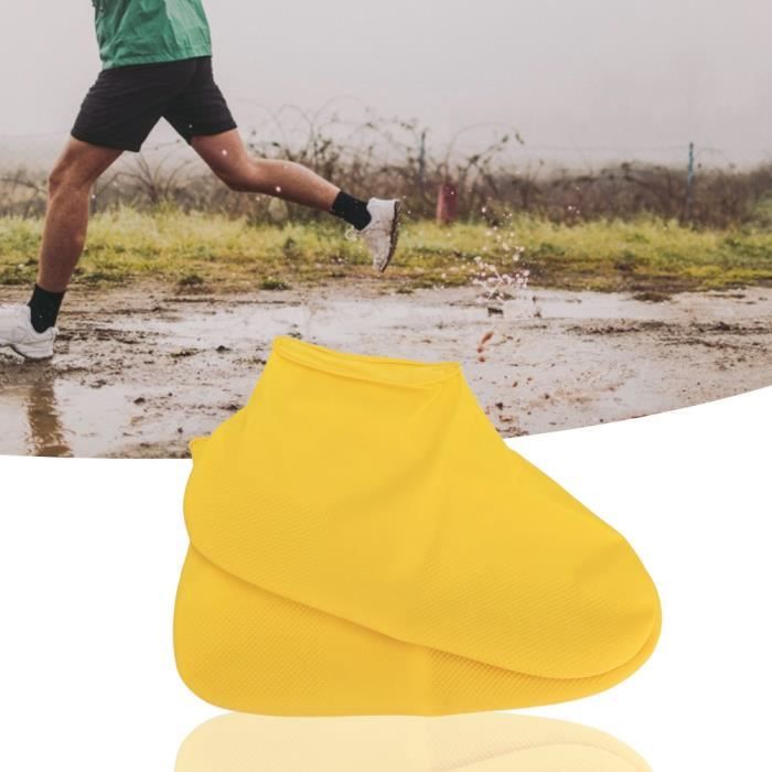 Couvre-chaussures imperméable à l'eau réutilisable de pluie couvre-chaussu  M Taille 35-41 - Jaune En Stock HB10550 - Cdiscount