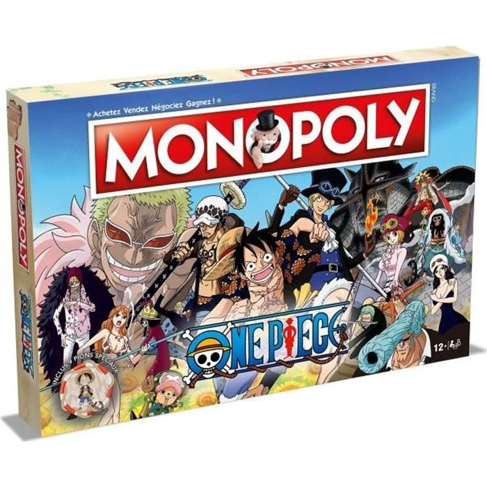 WINNING MOVES Jeu Monopoly Saint Seiya Les Chevaliers du Zodiaque