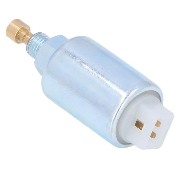 Électrovanne Coupure Carburant 2848A278 12V - Compatible Perkins, Cat 246, Moteur UB704