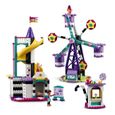 LEGO® 41689 Friends La grande roue et le toboggan magiques, parc d’attraction, parc d’attraction avec mini-poupées-1