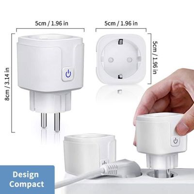 Zigbee Prise Connectée, Prise Intelligente Avec Surveillance De La