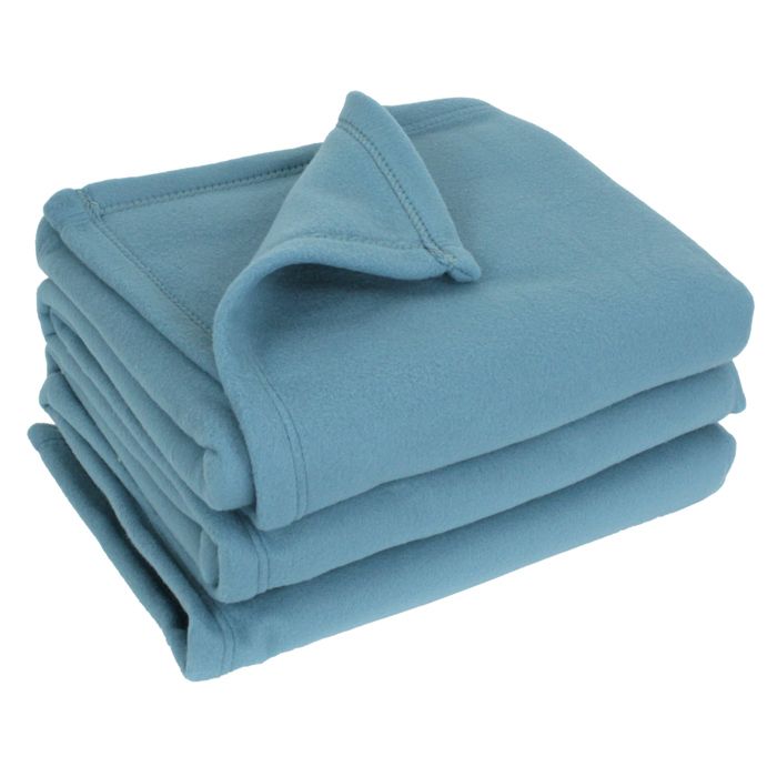 Couverture Polaire Housse De Rêve – 240x260 Cm – Bleu – 100% Polyester – 2 Personnes