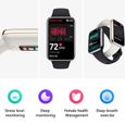 Xiaomi Smart Band 7 Pro GPS écran AMOLED 1.64" étanche Surveillance de la santé 110 Modes d'exercice 12 Jours d'autonomie Blanc-2