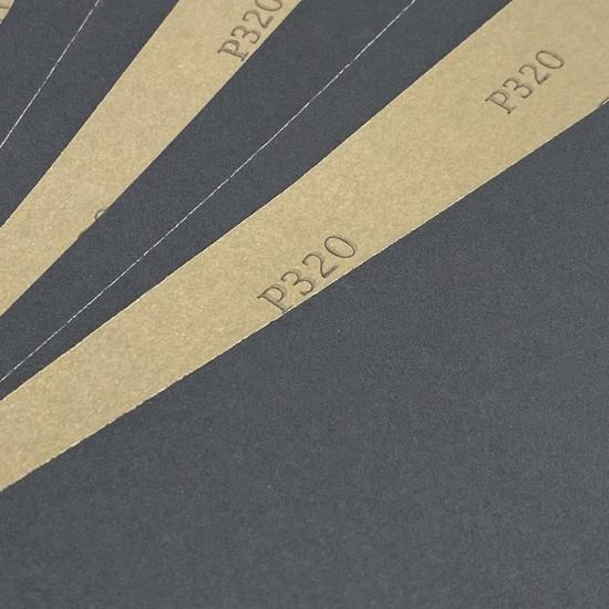 Lot de 320 feuilles de papier abrasif grain 230 x 280 mm pour travaux  manuels, verre, métal (N) - Cdiscount Bricolage