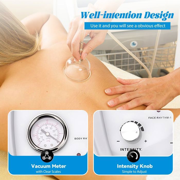 Machine De Massage Et Agrandissement Des Seins Par Aspiration - 2 Coupelles Transparentes - Neuf - Garantie 5 Ans
