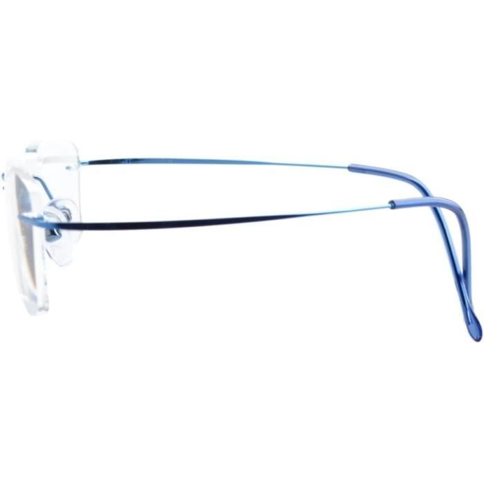 Titanium Percees Sans Monture Lunettes De Vue Pour La