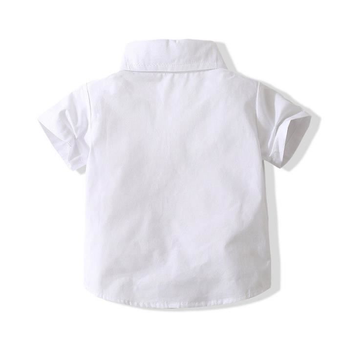 Odizli Ensemble de 4 pièces pour bébé garçon - Chemise