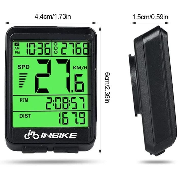Compteur velo inbike online