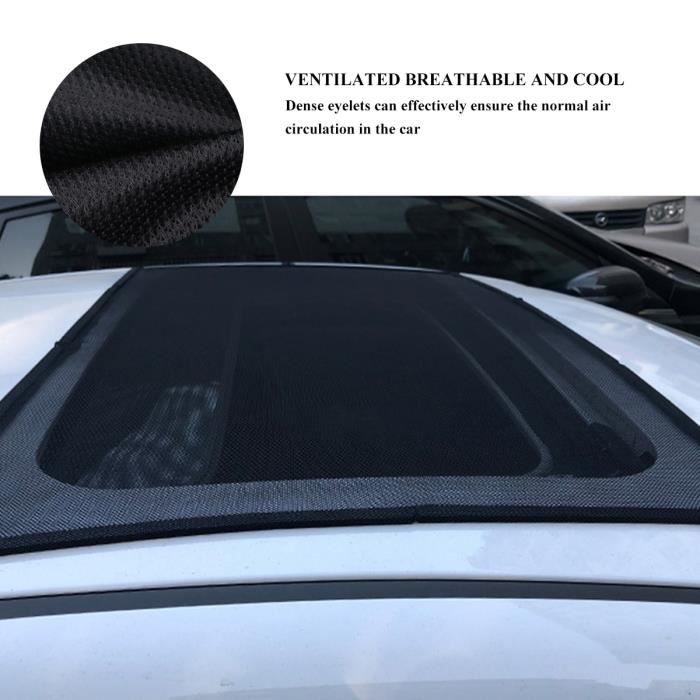 Black -1pc voiture magnétique Anti moustiquaire Portable respirant rideau  gaze voiture ombre tissu Anti poussière toit ouvrant moust - Cdiscount Auto