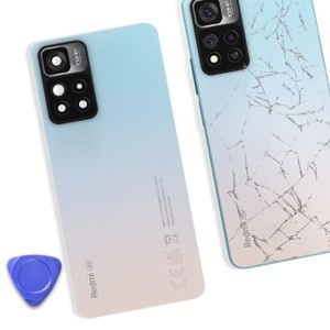 Vitre Arrière De Rechange Pour Redmi Note 10 Pro - Couleur Or, Cache Batterie