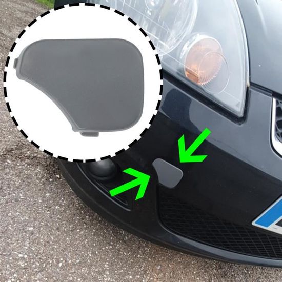 Crochet De Remorque Pare-Chocs Avant Compatible Avec Fiesta