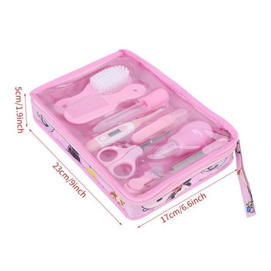 13 Pcs Ensemble Kit De Soins Bebe Infirmiere Nouveau Ne Bebe Clou Cheveux Soins De Sante Des Gamins Thermometre Toilettage Brosse Trousse Rose Sets Et Trousses De Toilette Bebe Et Puericulture Yourcup Yourdesign Com 13 Pcs Ensemble Kit De Soins Bebe Infirmiere Nouveau Ne Bebe Clou Cheveux Soins De Sante Des Gamins Thermometre Toilettage Brosse Trousse Rose Sets Et Trousses De Toilette Bebe Et Puericulture Yourcup Yourdesign Com