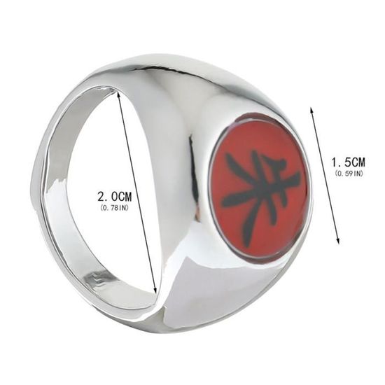 Bague itachi argent new arrivals