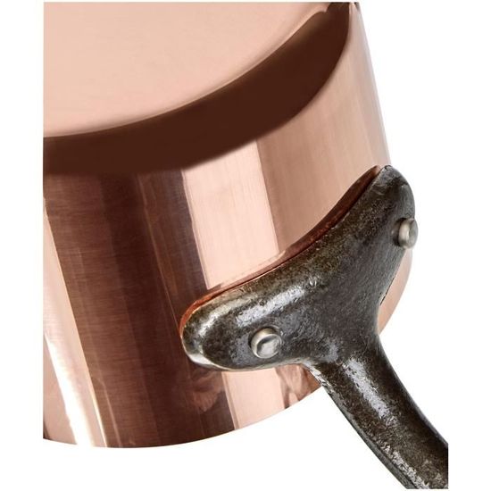 Louche En Cuivre Baumalu Avec Manche En Fonte - 29,5 Cm - Pour Cuisine, Mariage, Restaurant - Élégante Et Pratique