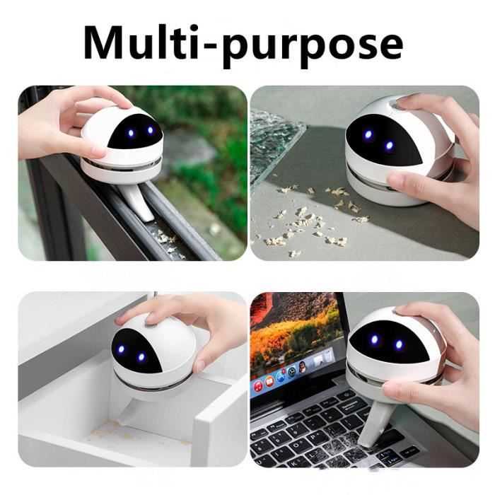 Mini Aspirateur Surplex Rechargeable - Pour Bureau, Clavier, Voiture | Portable Et Puissant