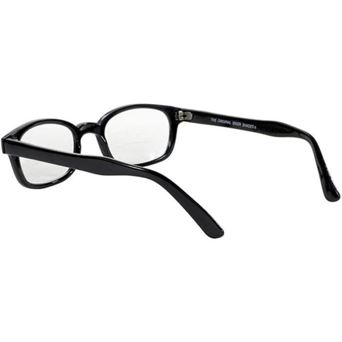 De Soleil Loupes De Lecture Verres Clairs Montures Noires