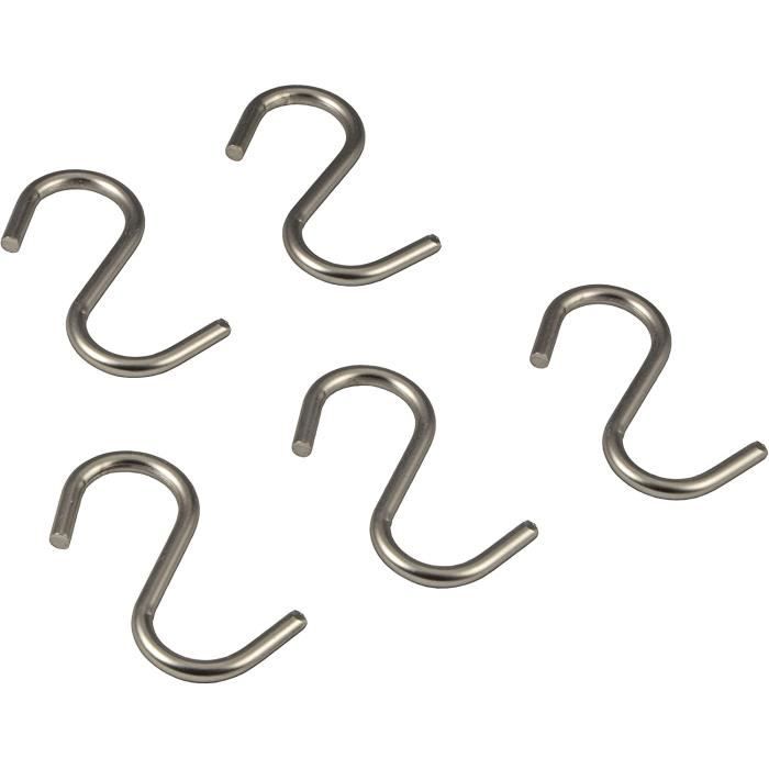 Garde-Corps Murale Cuisine Gedotec - Longueur 900 Mm, Inox | Avec Crochets En S