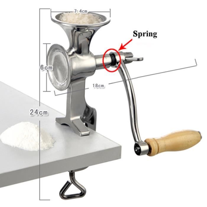 Moulin à Grains Manuel Victorio VKP1012 - Avec Pince De Fixation - Occasion
