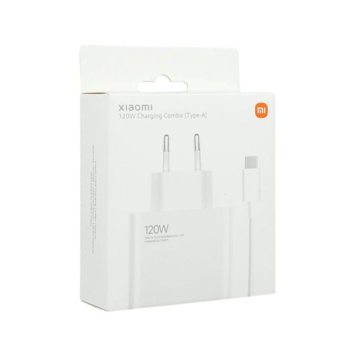 Chargeur Mural Xiaomi MDY 13 EE 120W USB Type A 1 M Blanc chargeur-mural-xiaomi-mdy-13-ee-120w-usb-type-a-1-m-blanc