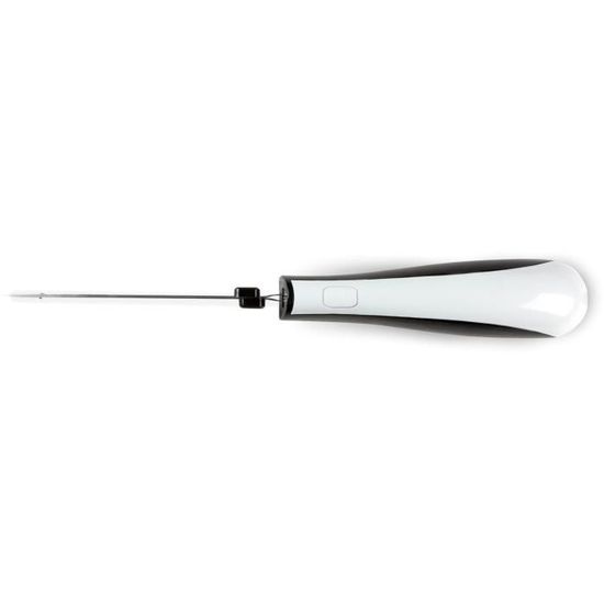 Couteau électrique - DOMO - Lames dentelées en acier inoxydable - 590 gr -  150W - Noir / Blanc