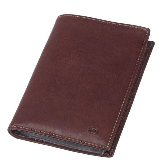 TONY PEROTTI Portefeuille Europ?�en 3 volets Marron - Cdiscount Bagagerie - Maroquinerie