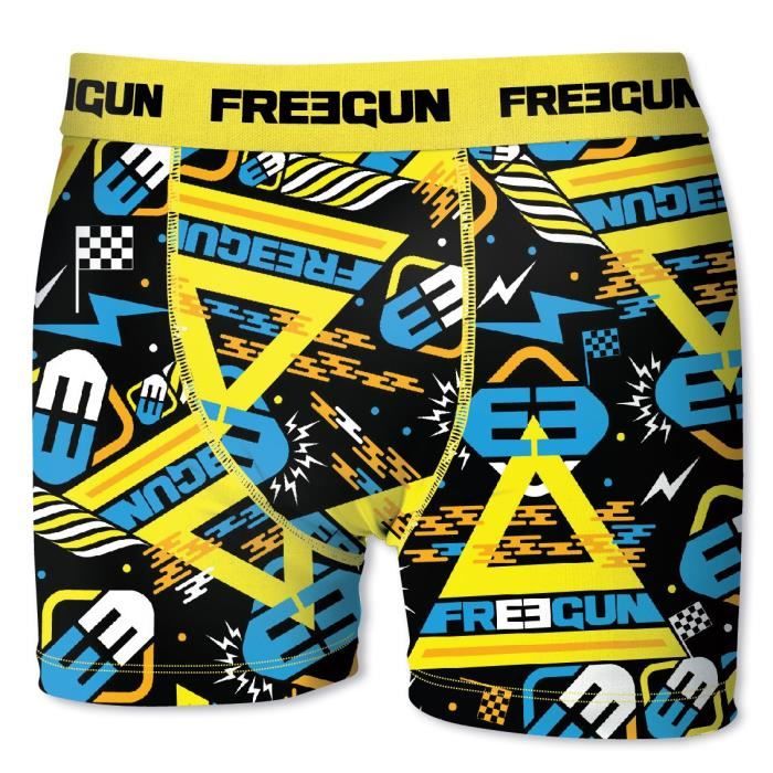 Boxer Sport FREEGUN AKTIV' - Lot De 2, Anti-Transpirant, Ajustement Parfait, Taille M Bleu - 7