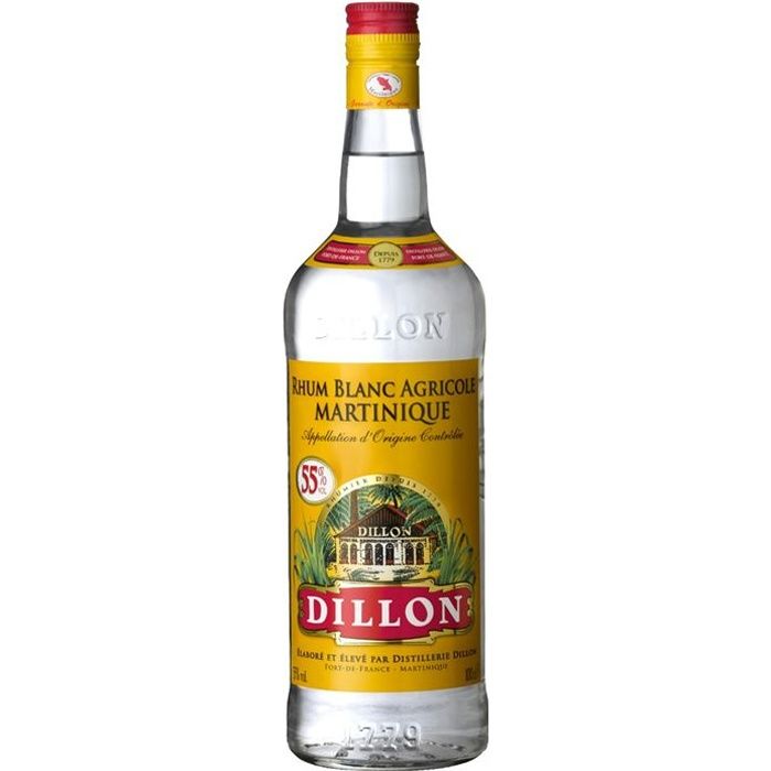 Rhum blanc 100 cl Dillon La cave Cdiscount