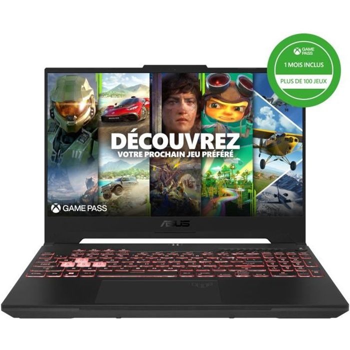 PC Portable Gamer ASUS TUF Gaming A15 | 156 FHD 144Hz RTX 3070Ti 8 Go AMD Ryzen 7 6800HS RAM 16Go 512Go SSD Windows 11
