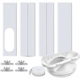 Joint de fenêtre pour climatiseur mobile - Kit de fenêtre réglable - Tuyau d'évacuation d'air portable - Joint de fenêtre réglable
