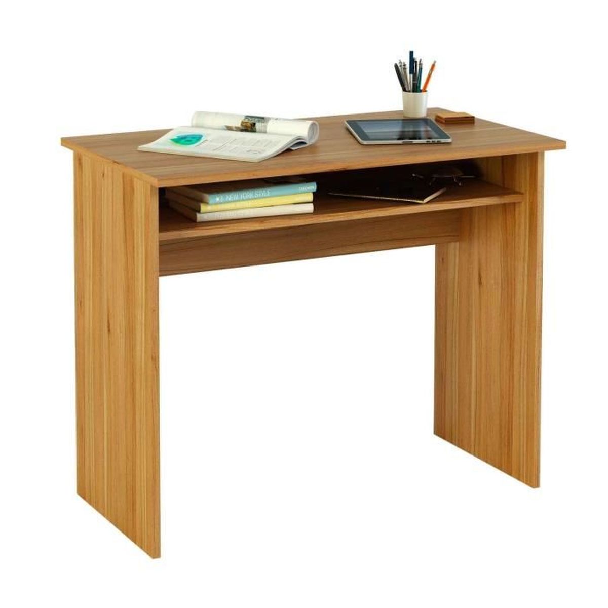 Bureau 90 Cm De Large Couleur Marron Achat Vente Meuble Informatique Bureau 90 Cm De Large Cou Soldes Sur Cdiscount Des Le 20 Janvier Cdiscount