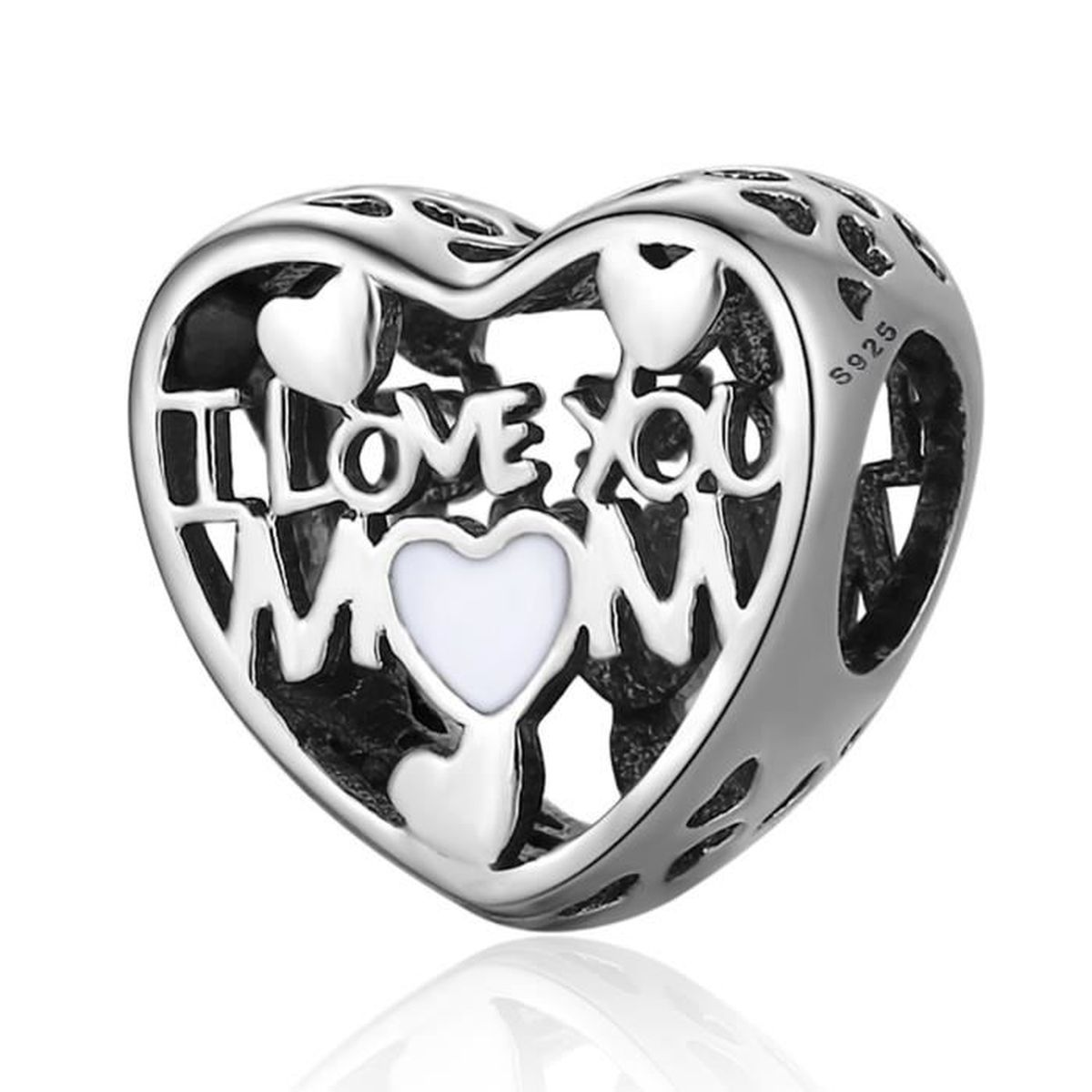 charm pandora maman je t aime charm pandora maman je t aime