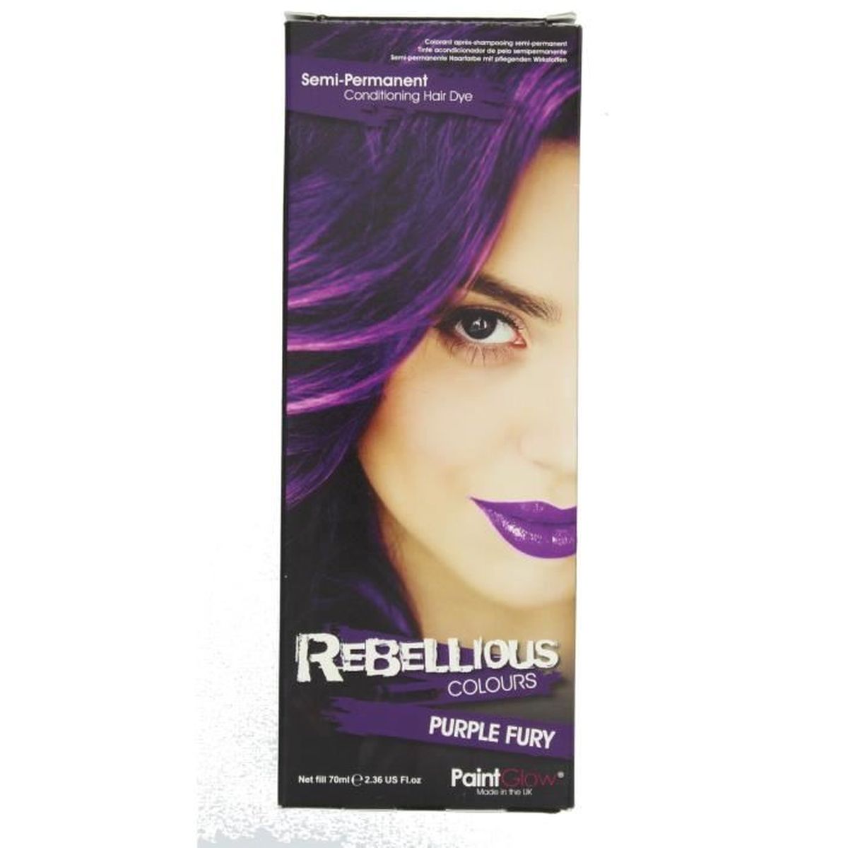 Paint Glow Rebellious Colours Coloration Cheveux Hydratante Semi