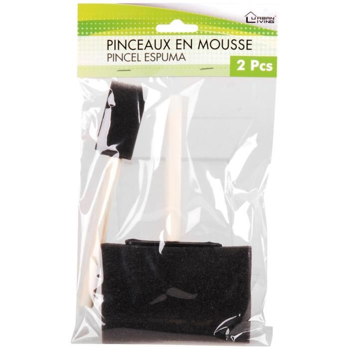 Set De 2 Pinceaux Coloration Rétro Sibel - Applicateurs Pour Cheveux - Neuf
