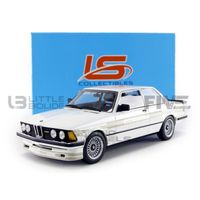 Voiture Miniature de Collection - LS COLLECTIBLES 1/18 - BMW 323 Alpina - 1983 - White / Silver - LS020B