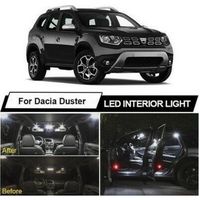 Dacia Duster 2 Pack LED ampoules éclairage intérieur Blanc 14Pcs 6000K