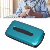 Téléphone portable à clapet DUOKON - Double SIM - Grandes touches - Fonction SOS - Batterie longue durée - Blanc