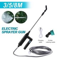 Pistolet d'arrosage électrique atomisation automatique Pistolet  rechargeable USB pour l'irrigation du jardin-3M