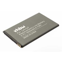 vhbw Li-Ion batterie 1800mAh pour téléphone portable Wiko Lenny 2