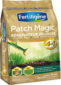 ENGRAIS FPATCH36C Patch Magic Rénovateur de Pelouse 3,6 kg - Formule 4 en 1, semences, engrais, fixateur et support végétal Pelouse.[Q936]
