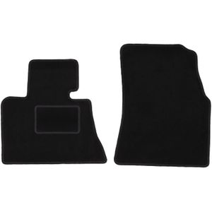 Kit Complet 4 Tapis De Sol Velours Noir Pour BMW X5 E53 (2000-2006) - Antidérapant - Garantie 2 Ans