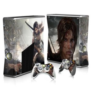 STICKER - SKIN CONSOLE Tomb Raider Skin Sticker Decal Cover pour Xbox 360