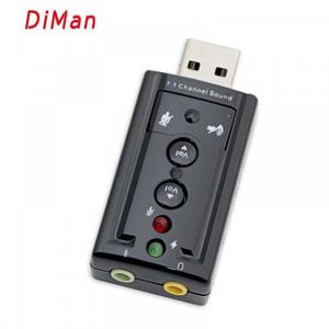 TMISHION Carte son USB Adaptateur audio de carte son externe pour  ordinateur DM HD10 USB 5.1 pour l'enregistrement de karaoké - Cdiscount  Informatique