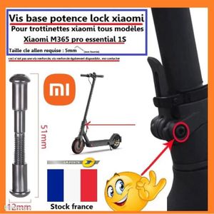 PIECES DETACHEES TROTTINETTE ELECTRIQUE Vis charnière Xiaomi M365 base potence lock xiaomi