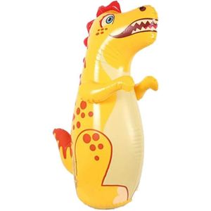 SAC DE FRAPPE 38 Pouces 3D Gonflable T-Rex Dinosaure Jouets Sac Bop, Sac De Boxe pour Enfants avec Action De Rebond, Sac De Frappe [669]