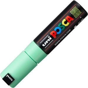 MARQUEUR Uni-Ball Marqueur peinture Posca (PC-8K), vert clair largeur de trait: 8,0 mm, 1 Unité (Lot de 1) [784]