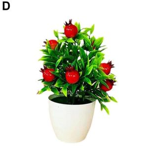 JARDINIÈRE - BAC A FLEUR Jardiniere - Plantes artificielles bonsaï Orange g