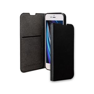 HOUSSE - ÉTUI Folio Wallet Apple iPhone SE 2022/SE/8/7/6S/6 Noir